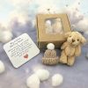 Pocket Worry Bear Plush with Encouragement Card Gift Box Pocket Worry Bear Plush with Encouragement Card Gift Box
