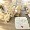 Pocket Worry Bear Plush with Encouragement Card Gift Box Pocket Worry Bear Plush with Encouragement Card Gift Box