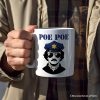 Police Edgar Allan Poe Poe Personalized Mug, Funny Gift with Custom Name Police Edgar Allan Poe Poe Personalized Mug, Funny Gift with Custom Name