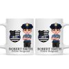 Police Thin Blue Line Personalized Mug, Appreciation Gift, Christmas Gift For Colleagues, Boss, Police Officers, Sheriff, Deputy Sheriff Police Thin Blue Line Personalized Mug, Appreciation Gift, Christmas Gift For Colleagues, Boss, Police Officers, Sheriff, Deputy Sheriff