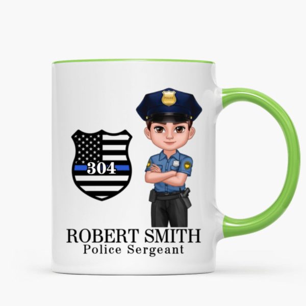 Police Thin Blue Line Personalized Mug, Appreciation Gift, Christmas Gift For Colleagues, Boss, Police Officers, Sheriff, Deputy Sheriff Police Thin Blue Line Personalized Mug, Appreciation Gift, Christmas Gift For Colleagues, Boss, Police Officers, Sheriff, Deputy Sheriff