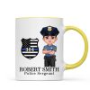 Police Thin Blue Line Personalized Mug, Appreciation Gift, Christmas Gift For Colleagues, Boss, Police Officers, Sheriff, Deputy Sheriff Police Thin Blue Line Personalized Mug, Appreciation Gift, Christmas Gift For Colleagues, Boss, Police Officers, Sheriff, Deputy Sheriff