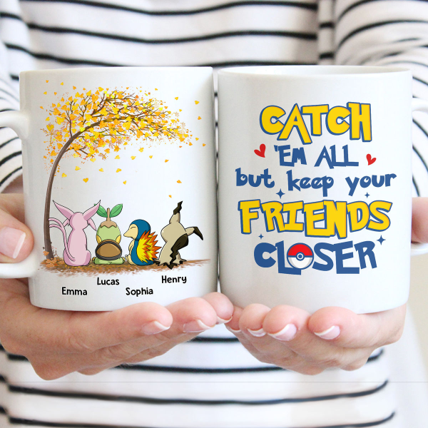PoMo We're Super Effective Together - Personalized Mug - Gift For Besties, Friend | CL60.V2 HH01
