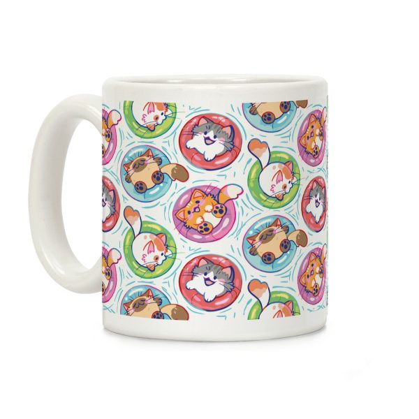 Pool Party Cats Coffee Mug Pool Party Cats Coffee Mug