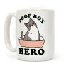 Poop Box Hero Coffee Mug Poop Box Hero Coffee Mug