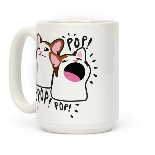 Pop Cat Coffee Mug Pop Cat Coffee Mug