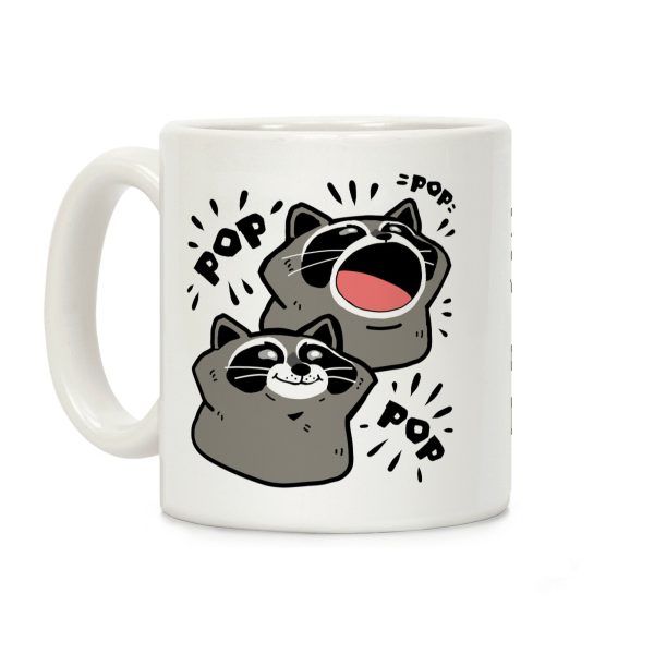 Pop Raccoon Coffee Mug Pop Raccoon Coffee Mug