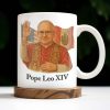 Pope Leo XIV, Flags - Personalized Custom Coffee Mug - FTH086_MG Pope Leo XIV, Flags - Personalized Custom Coffee Mug - FTH086_MG