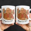 Pope Leo XIV, Flags - Personalized Custom Coffee Mug - FTH086_MG Pope Leo XIV, Flags - Personalized Custom Coffee Mug - FTH086_MG