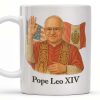 Pope Leo XIV, Flags - Personalized Custom Coffee Mug - FTH086_MG Pope Leo XIV, Flags - Personalized Custom Coffee Mug - FTH086_MG
