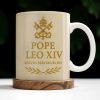 Pope Leo XIV Servus Servorum Dei, Religious Symbols - Personalized Custom Coffee Mug - FTH089_MG Pope Leo XIV Servus Servorum Dei, Religious Symbols - Personalized Custom Coffee Mug - FTH089_MG