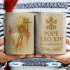 Pope Leo XIV Servus Servorum Dei, Religious Symbols - Personalized Custom Coffee Mug - FTH089_MG Pope Leo XIV Servus Servorum Dei, Religious Symbols - Personalized Custom Coffee Mug - FTH089_MG