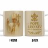 Pope Leo XIV Servus Servorum Dei, Religious Symbols - Personalized Custom Coffee Mug - FTH089_MG Pope Leo XIV Servus Servorum Dei, Religious Symbols - Personalized Custom Coffee Mug - FTH089_MG
