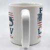 Pope Leo XIV, Shepherd Of A Global Flock, American Flag - Personalized Custom Coffee Mug - FTH088_MG
