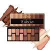 Popfeel 16-Shade Eyeshadow Palette Coral Color Scheme With Pearl & Matte Finishes Popfeel 16-Shade Eyeshadow Palette Coral Color Scheme With Pearl & Matte Finishes