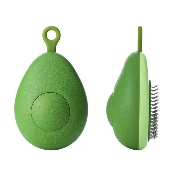 Portable Cat Grooming Massage Brush One-Button Remove Portable Cat Grooming Massage Brush One-Button Remove