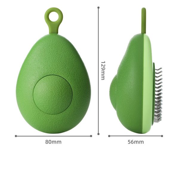 Portable Cat Grooming Massage Brush One-Button Remove Portable Cat Grooming Massage Brush One-Button Remove