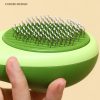 Portable Cat Grooming Massage Brush One-Button Remove Portable Cat Grooming Massage Brush One-Button Remove