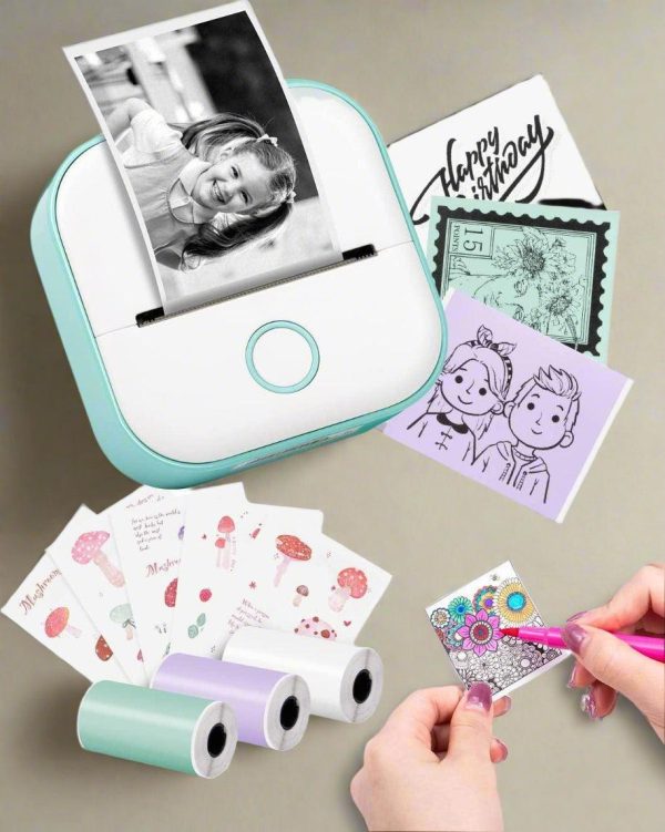 Portable Inkless Label Printer For Home Use Portable Inkless Label Printer For Home Use