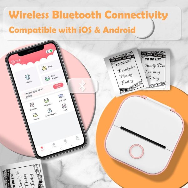 Portable Inkless Label Printer For Home Use Portable Inkless Label Printer For Home Use