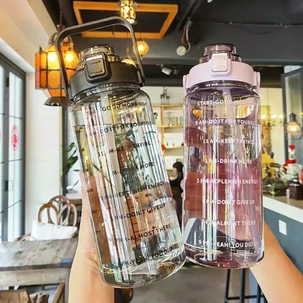 Portable Large Capacity Plastic Water Bottle Portable Large Capacity Plastic Water Bottle