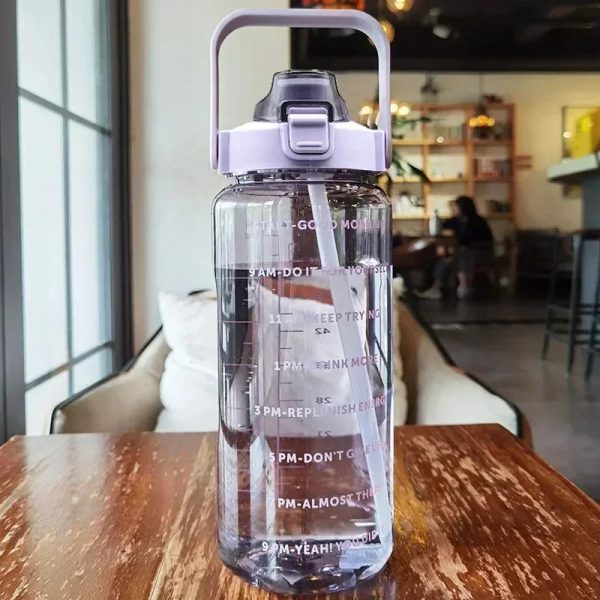 Portable Large Capacity Plastic Water Bottle Portable Large Capacity Plastic Water Bottle