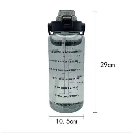 Portable Large Capacity Plastic Water Bottle Portable Large Capacity Plastic Water Bottle