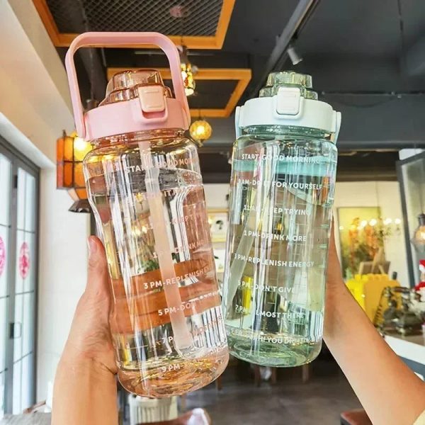 Portable Large Capacity Plastic Water Bottle Portable Large Capacity Plastic Water Bottle