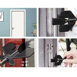 Portable Lock For Hotel Room Travel Anti-Theft Door Stopper