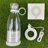 Portable Mini Juice Blender Bottle With Wireless Charging Portable Mini Juice Blender Bottle With Wireless Charging