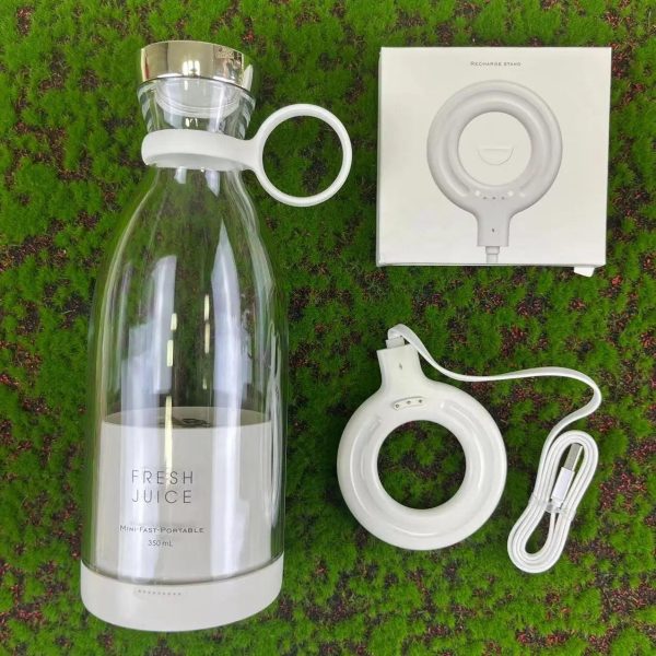 Portable Mini Juice Blender Bottle With Wireless Charging Portable Mini Juice Blender Bottle With Wireless Charging