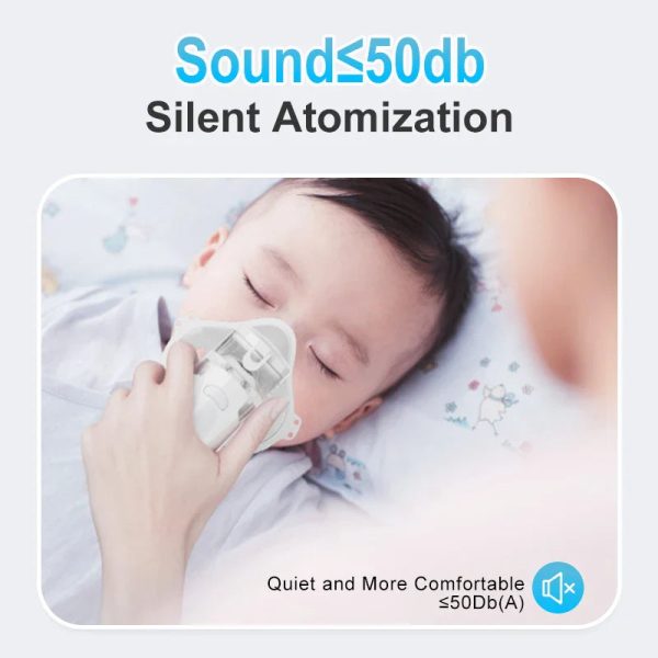 Portable Nebulizer Inhalator Adult Kids Mini Silent Steam Nasal Portable Nebulizer Inhalator Adult Kids Mini Silent Steam Nasal