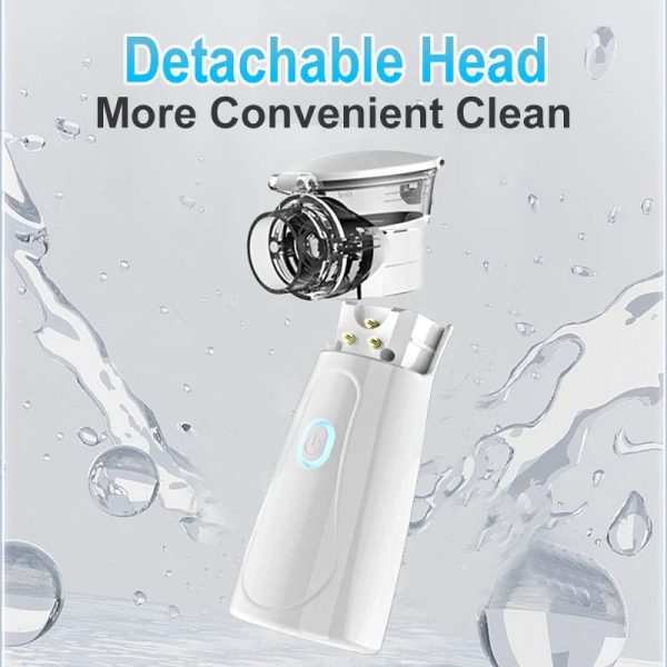 Portable Nebulizer Inhalator Adult Kids Mini Silent Steam Nasal Portable Nebulizer Inhalator Adult Kids Mini Silent Steam Nasal