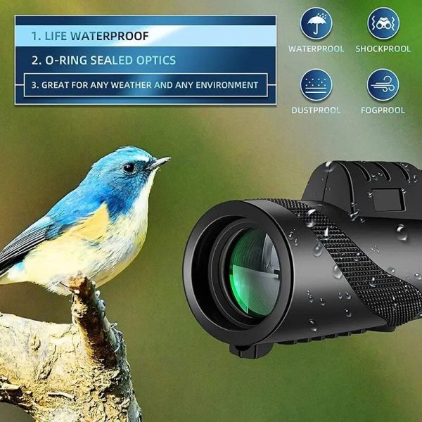 Portable Zoom Hd Telescope: Long Distance Mini Power Portable Zoom Hd Telescope: Long Distance Mini Power