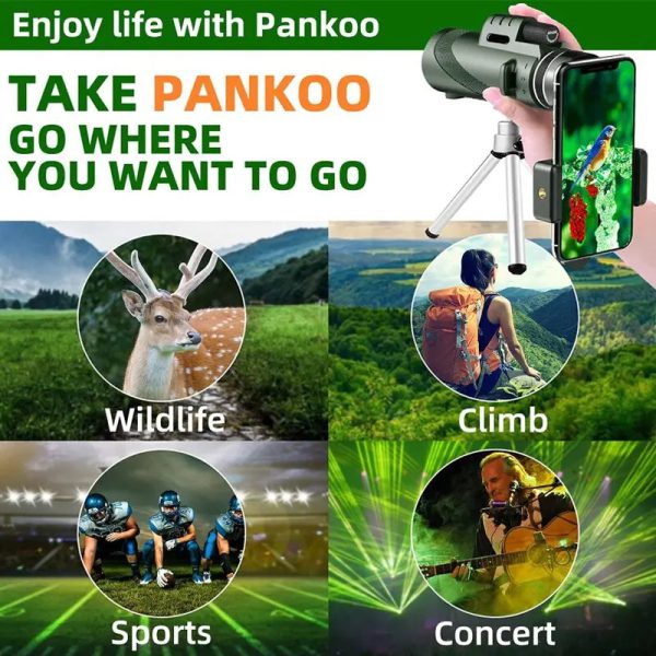 Portable Zoom Hd Telescope: Long Distance Mini Power Portable Zoom Hd Telescope: Long Distance Mini Power