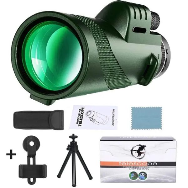 Portable Zoom Hd Telescope: Long Distance Mini Power Portable Zoom Hd Telescope: Long Distance Mini Power