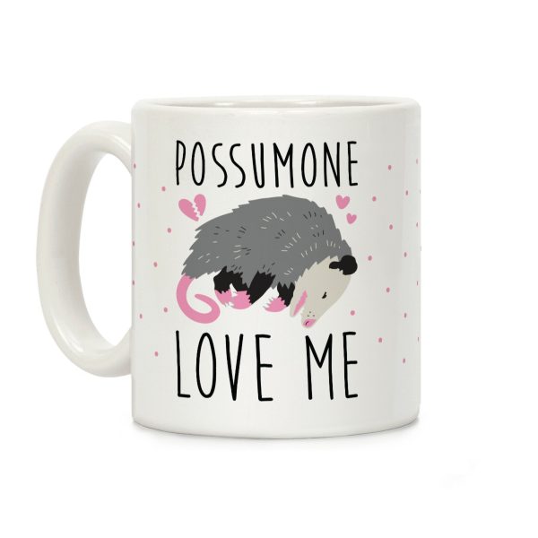 Possumone Love Me Opossum Coffee Mug Possumone Love Me Opossum Coffee Mug