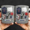 Postal Worker Essentials, Mail Bag And Scanner - Personalized Custom Coffee Mug - JBS125_MG Postal Worker Essentials, Mail Bag And Scanner - Personalized Custom Coffee Mug - JBS125_MG
