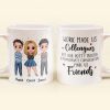 Potty Mouths & Inappropriate Conversations Made Us Friends - Personalized Mug - Birthday, Christmas Gift For Colleagues Potty Mouths & Inappropriate Conversations Made Us Friends - Personalized Mug - Birthday, Christmas Gift For Colleagues