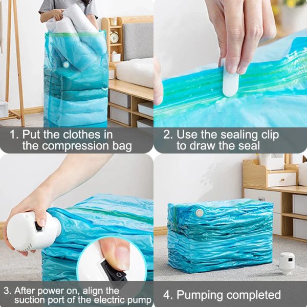 Powerful Compressed Vacuum Storage Bag Powerful Compressed Vacuum Storage Bag