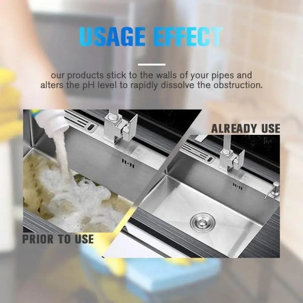 Powerful Sink And Drain Cleaner Powder Powerful Sink And Drain Cleaner Powder