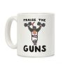 Praise the Guns - Dark Souls Coffee Mug Praise the Guns - Dark Souls Coffee Mug
