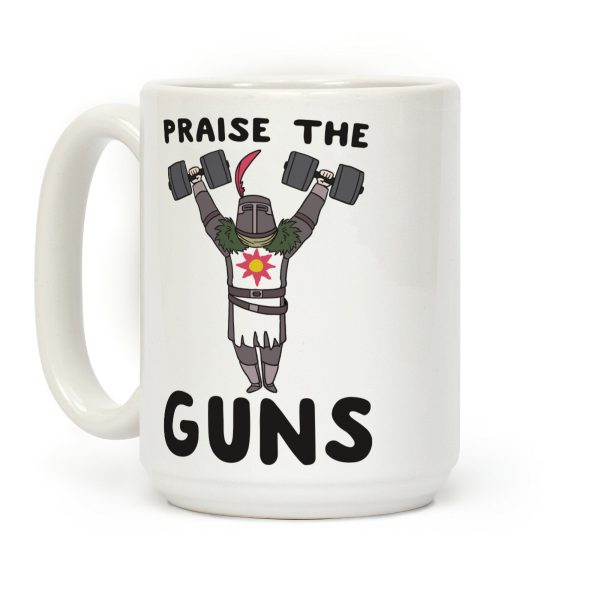 Praise the Guns - Dark Souls Coffee Mug Praise the Guns - Dark Souls Coffee Mug