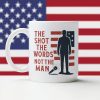 Pray For Charlie Kirk Liberty And Human Rights White Mug HO82 65752 Pray For Charlie Kirk Liberty And Human Rights White Mug HO82 65752