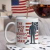 Pray For Charlie Kirk Liberty And Human Rights White Mug HO82 65752 Pray For Charlie Kirk Liberty And Human Rights White Mug HO82 65752