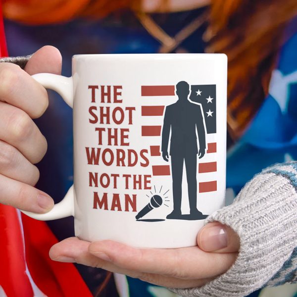 Pray For Charlie Kirk Liberty And Human Rights White Mug HO82 65752 Pray For Charlie Kirk Liberty And Human Rights White Mug HO82 65752