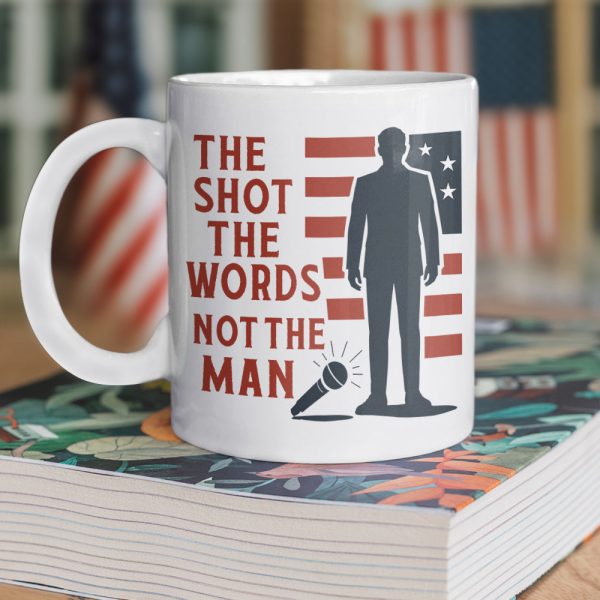 Pray For Charlie Kirk Liberty And Human Rights White Mug HO82 65752 Pray For Charlie Kirk Liberty And Human Rights White Mug HO82 65752