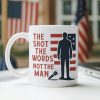 Pray For Charlie Kirk Liberty And Human Rights White Mug HO82 65752 Pray For Charlie Kirk Liberty And Human Rights White Mug HO82 65752