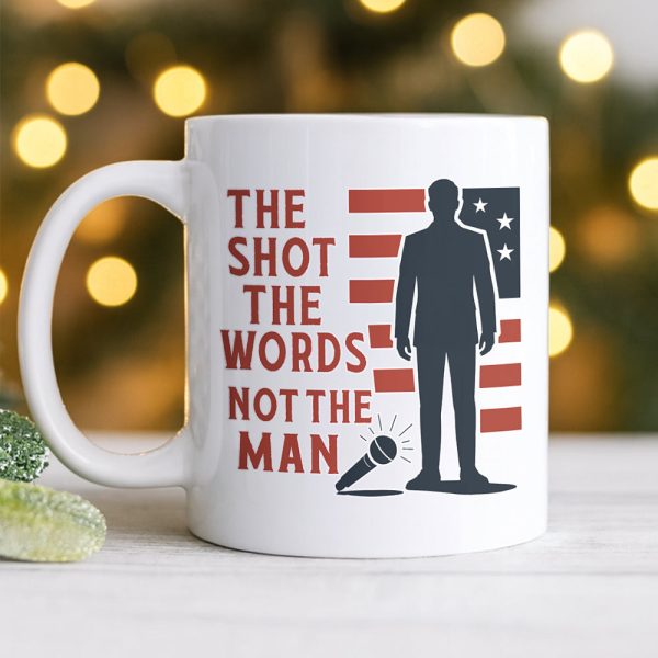 Pray For Charlie Kirk Liberty And Human Rights White Mug HO82 65752 Pray For Charlie Kirk Liberty And Human Rights White Mug HO82 65752