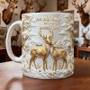 Precious Deer & Doe Couple Coffee Mug, Personalized Gifts For Couple 05qhlu210126 Precious Deer & Doe Couple Coffee Mug, Personalized Gifts For Couple 05qhlu210126